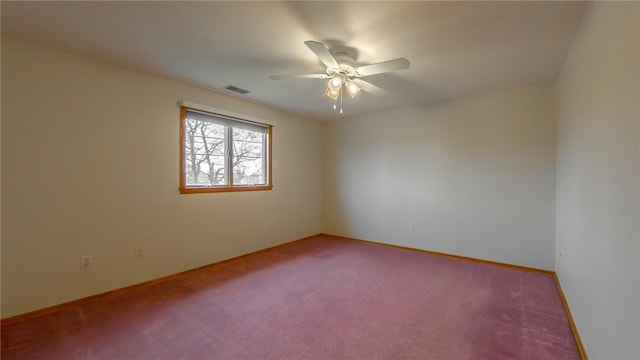 11297 Highpoint Dr, Penn Hills, PA 15235 - empty room featuring light colored carpet and a ceiling fan