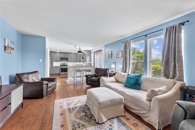 1020 Granite Dr, South Fayette, PA 15057 - living room with light wood-type flooring