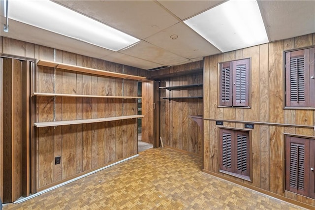 1031 Stratmore St, Ingram, PA 15205 - interior space with wood walls