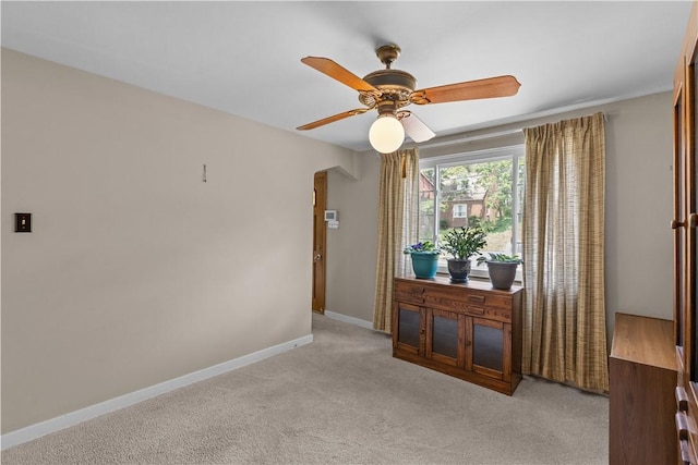 1031 Stratmore St, Ingram, PA 15205 - unfurnished room featuring ceiling fan and carpet