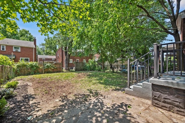 1313 Ingham St, Marshall Shadeland, PA 15212 - view of yard with stairs