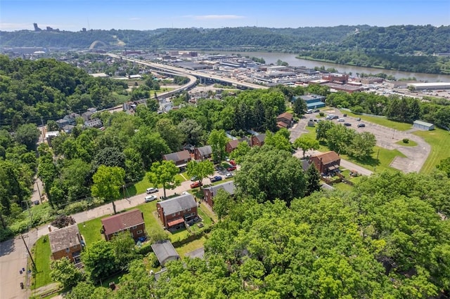 1313 Ingham St, Marshall Shadeland, PA 15212 - aerial view of a nearby body of water and a heavily wooded area