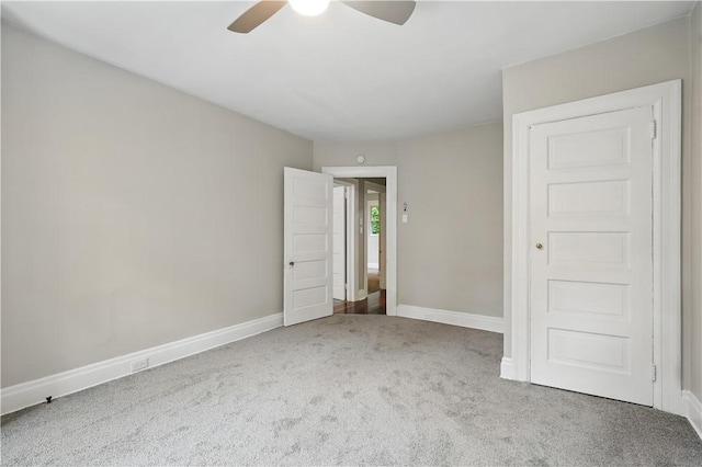 7504 Brighton Rd, Ben Avon, PA 15202 - unfurnished bedroom featuring carpet flooring and ceiling fan