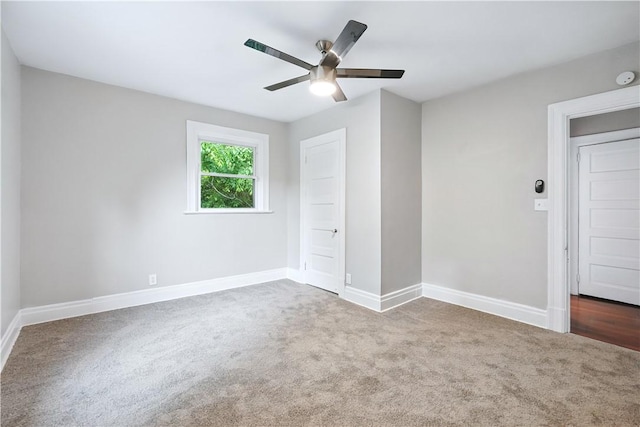 7504 Brighton Rd, Ben Avon, PA 15202 - carpeted spare room with ceiling fan and baseboards