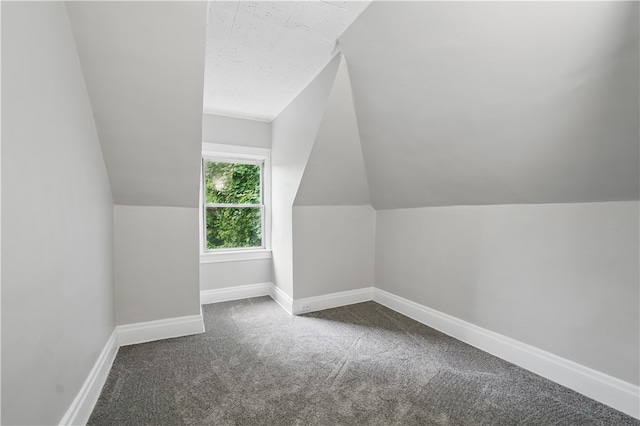 7504 Brighton Rd, Ben Avon, PA 15202 - bonus room featuring carpet floors and lofted ceiling