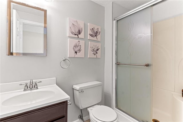 5 Robin Dr, South Strabane, PA 15301 - bathroom with a shower with door and vanity