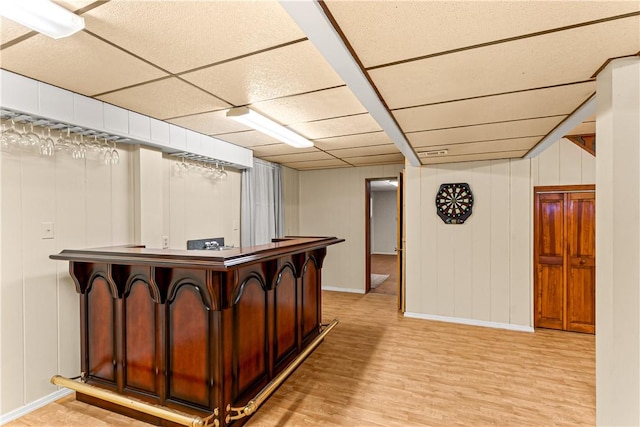 5 Robin Dr, South Strabane, PA 15301 - bar with baseboards and light wood-type flooring