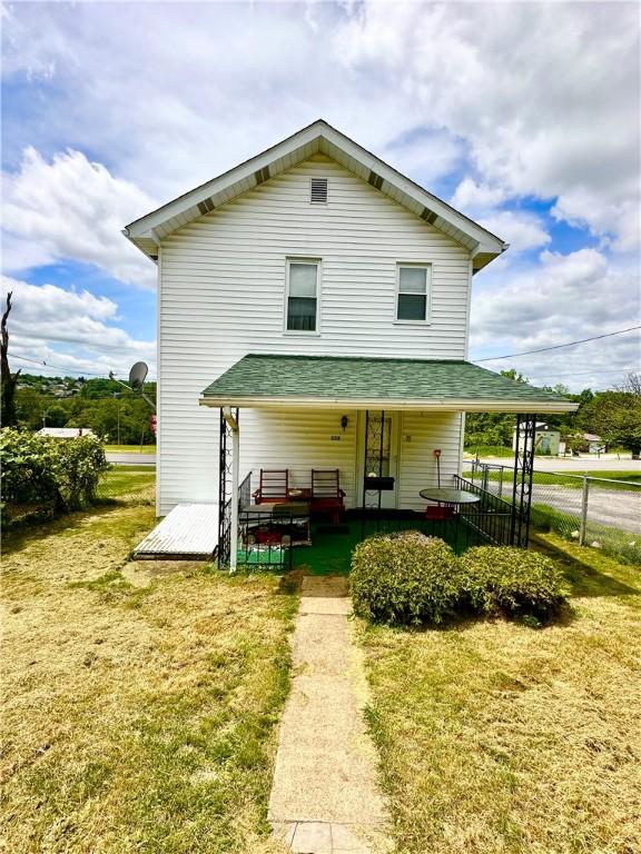 328 N Gallatin Ave, North Union Twp, PA 15401 - rear view of property