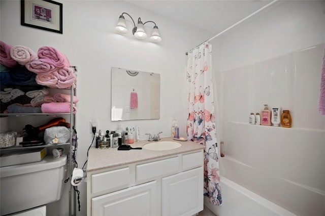 1153 Robinson Hwy, Robinson Twp Wsh, PA 15057 - bathroom with vanity and shower / bath combo