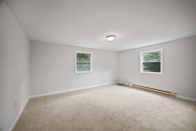1153 Robinson Hwy, Robinson Twp Wsh, PA 15057 - empty room featuring a baseboard radiator and carpet
