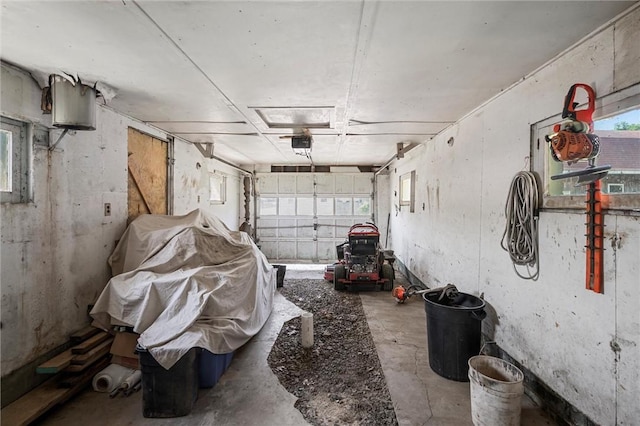 943 State Route 66, Gilpin Twp, PA 15690 - garage featuring a garage door opener
