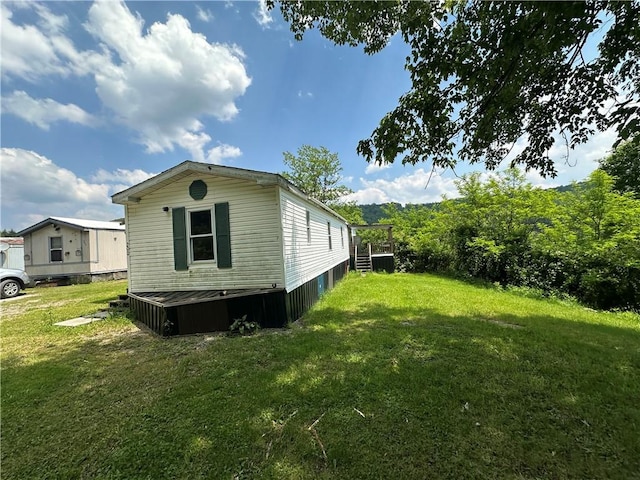 1389 Indian Creek Valley Rd, Saltlick Twp, PA 15462 - view of property exterior with a lawn