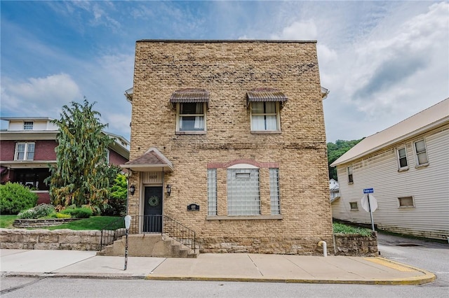 669 Franklin St, Cherryhll Twp/Clymer, PA 15728 - view of front facade featuring brick siding