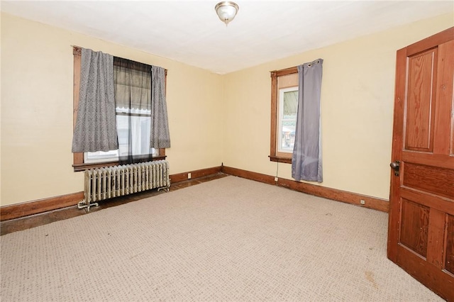 669 Franklin St, Cherryhll Twp/Clymer, PA 15728 - spare room with radiator heating unit and carpet
