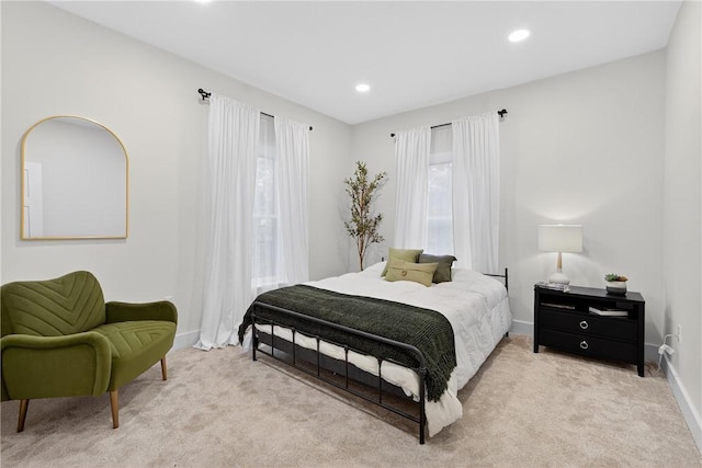 521 Creek Rd, Smith, PA 15019 - bedroom with light carpet and recessed lighting