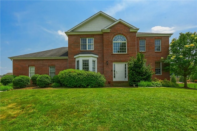 490 Tara Ct, Clinton Twp, PA 16056 - view of front of home with brick siding and a front yard