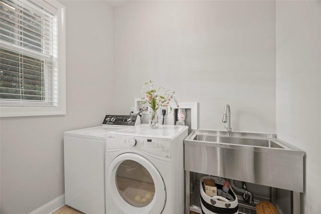 403 Cayuga Cir, Marshall, PA 16046 - washroom featuring independent washer and dryer and plenty of natural light