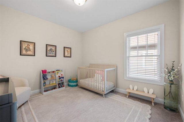 403 Cayuga Cir, Marshall, PA 16046 - carpeted bedroom featuring multiple windows and a crib