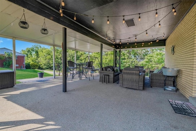 360 Jo Ann Dr, Monessen, PA 15062 - view of patio featuring outdoor lounge area