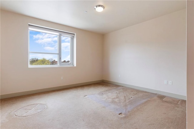 537 N Neville St Unit 6A, Shadyside, PA 15213 - empty room featuring light colored carpet and baseboards