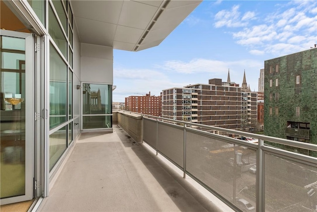 537 N Neville St Unit 6A, Shadyside, PA 15213 - balcony with a city view