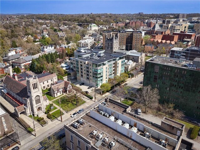 537 N Neville St Unit 6A, Shadyside, PA 15213 - drone / aerial view