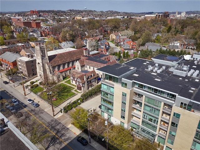 537 N Neville St Unit 6A, Shadyside, PA 15213 - drone / aerial view