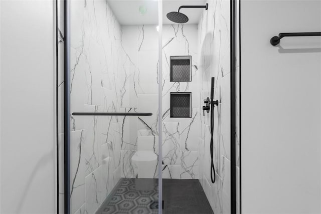 4736 Doyle Rd, Whitehall, PA 15227 - full bath featuring a marble finish shower and toilet