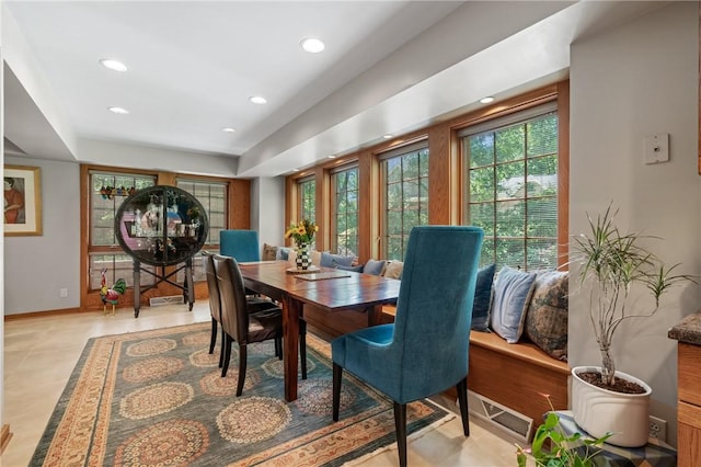 337 Fox Chapel Rd, Fox Chapel, PA 15238 - dining space featuring recessed lighting and baseboards