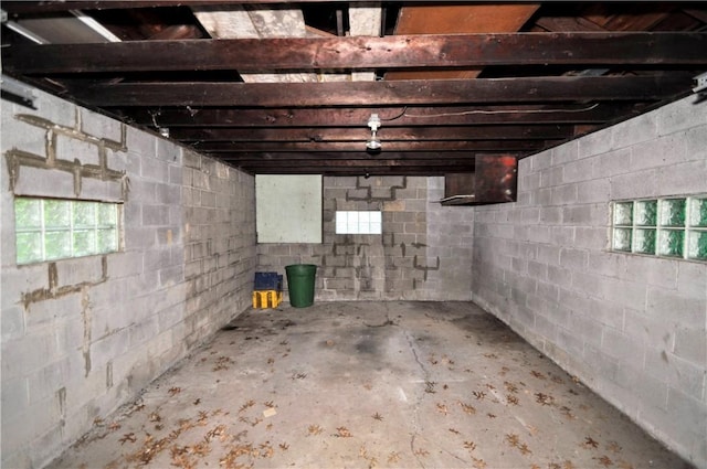 312 Delmont Ave, Coolbaugh Twp, PA 15012 - view of below grade area