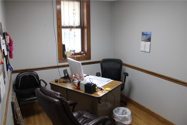 117 S Mckean St, City Of But Ne, PA 16001 - office area with wood finished floors and baseboards