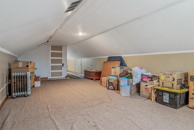 2509 Ridge Rd, Jefferson Hills, PA 15332 - additional living space featuring carpet floors and vaulted ceiling