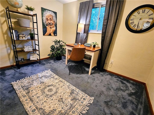 468 Lois Dr, Baldwin Boro, PA 15236 - carpeted office featuring baseboards