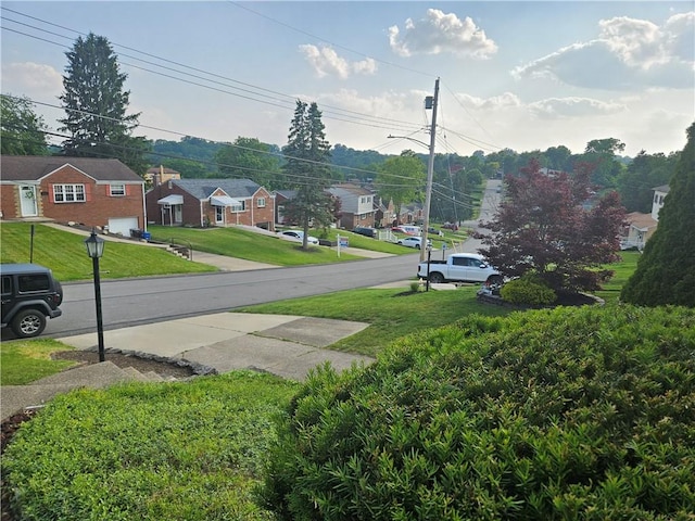 468 Lois Dr, Baldwin Boro, PA 15236 - view of asphalt road with street lights and a residential view