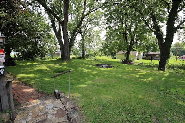 126 N Otter St, Mercer Boro, PA 16137 - view of green lawn