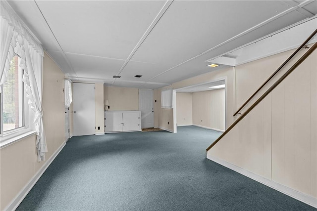 433 Wyndhurst Dr, Moon/Crescent Twp, PA 15108 - basement with carpet flooring