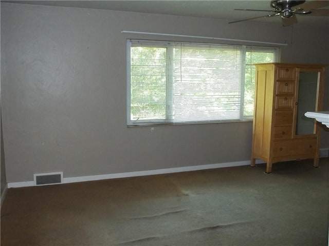 243 Byron Rd, Ross Twp, PA 15237 - carpeted empty room featuring ceiling fan and baseboards