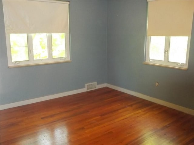 243 Byron Rd, Ross Twp, PA 15237 - spare room with plenty of natural light and wood finished floors