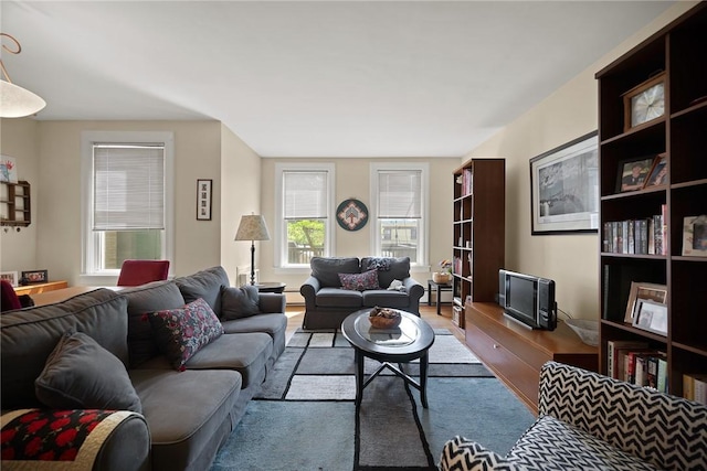 225 E Swissvale Ave Unit 2, Edgewood, PA 15218 - living room featuring wood finished floors