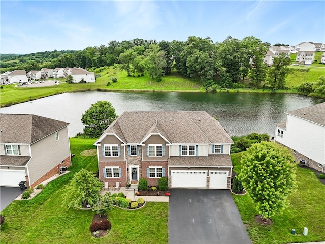 30 Trotter Ln, Findlay Twp, PA 15026 - aerial perspective of suburban area featuring a large body of water