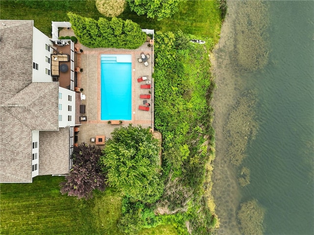 30 Trotter Ln, Findlay Twp, PA 15026 - aerial view of property and surrounding area featuring a pool