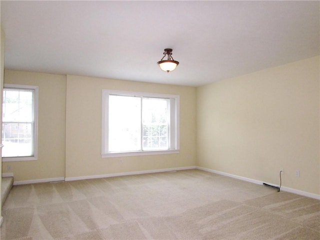 6921 Spring Valley Ln, Murrysville, PA 15632 - spare room featuring light colored carpet