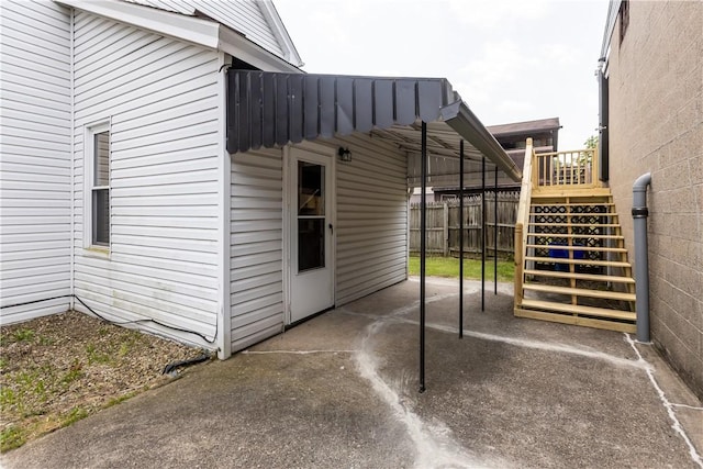 4506 Bowes Ave, West Mifflin, PA 15122 - view of patio / terrace featuring stairs