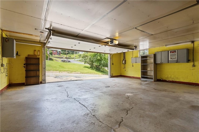 4506 Bowes Ave, West Mifflin, PA 15122 - garage featuring a garage door opener