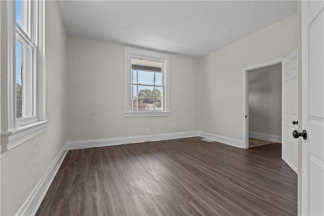 4506 Bowes Ave, West Mifflin, PA 15122 - unfurnished room with dark wood-type flooring