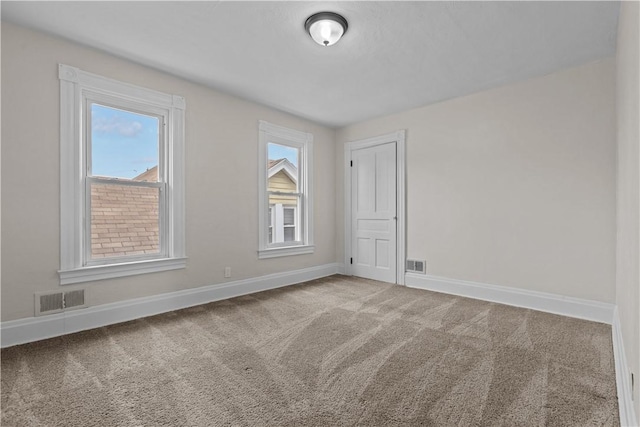 4506 Bowes Ave, West Mifflin, PA 15122 - spare room featuring baseboards and carpet flooring