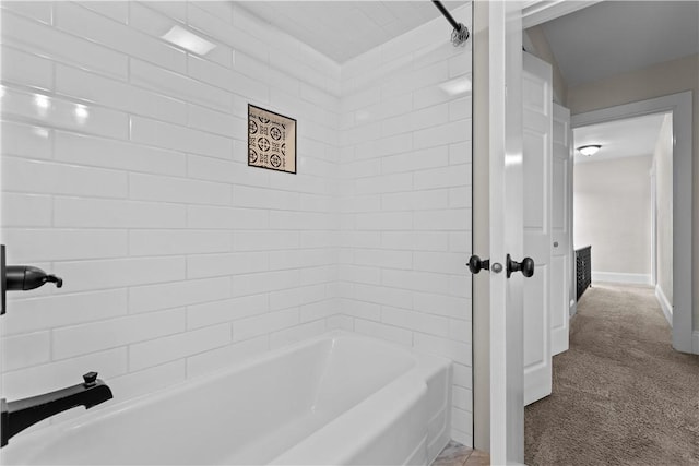 4506 Bowes Ave, West Mifflin, PA 15122 - full bathroom with shower / bath combination and baseboards