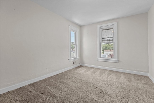 4506 Bowes Ave, West Mifflin, PA 15122 - carpeted empty room with baseboards