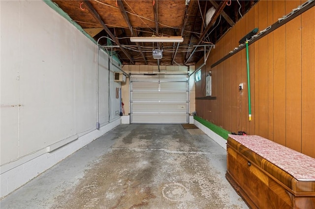 2485 Victoria Dr, Hermitage, PA 16148 - garage with a garage door opener and electric panel