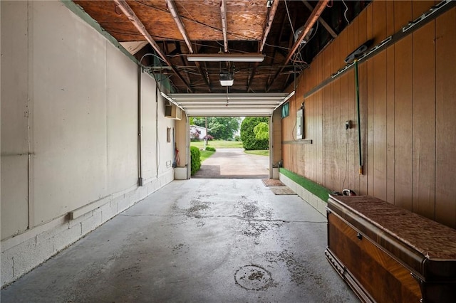 2485 Victoria Dr, Hermitage, PA 16148 - garage featuring a garage door opener